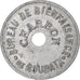 Francja, Bureau de Bienfaisance - Roubaix, Charbon, AU(50-53), Aluminium