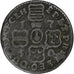 Principato vescovile di Liegi, John Theodore, Liard, 1750, Liege, Rame, MB+
