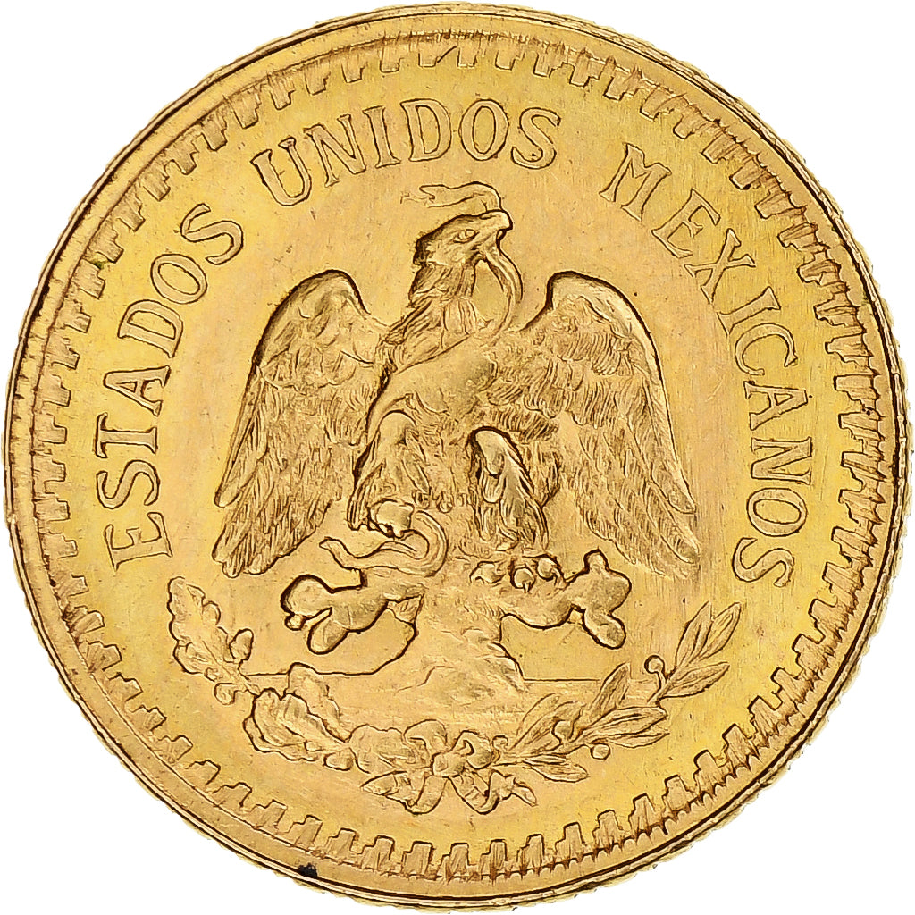 Messico, 2-1/2 Pesos, 1945, Mexico City, Oro, SPL+