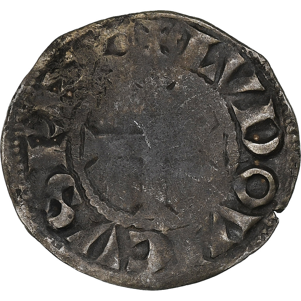 França, Louis VIII-IX, Denier Tournois, 1223-1244, Lingote, VF(20-25)