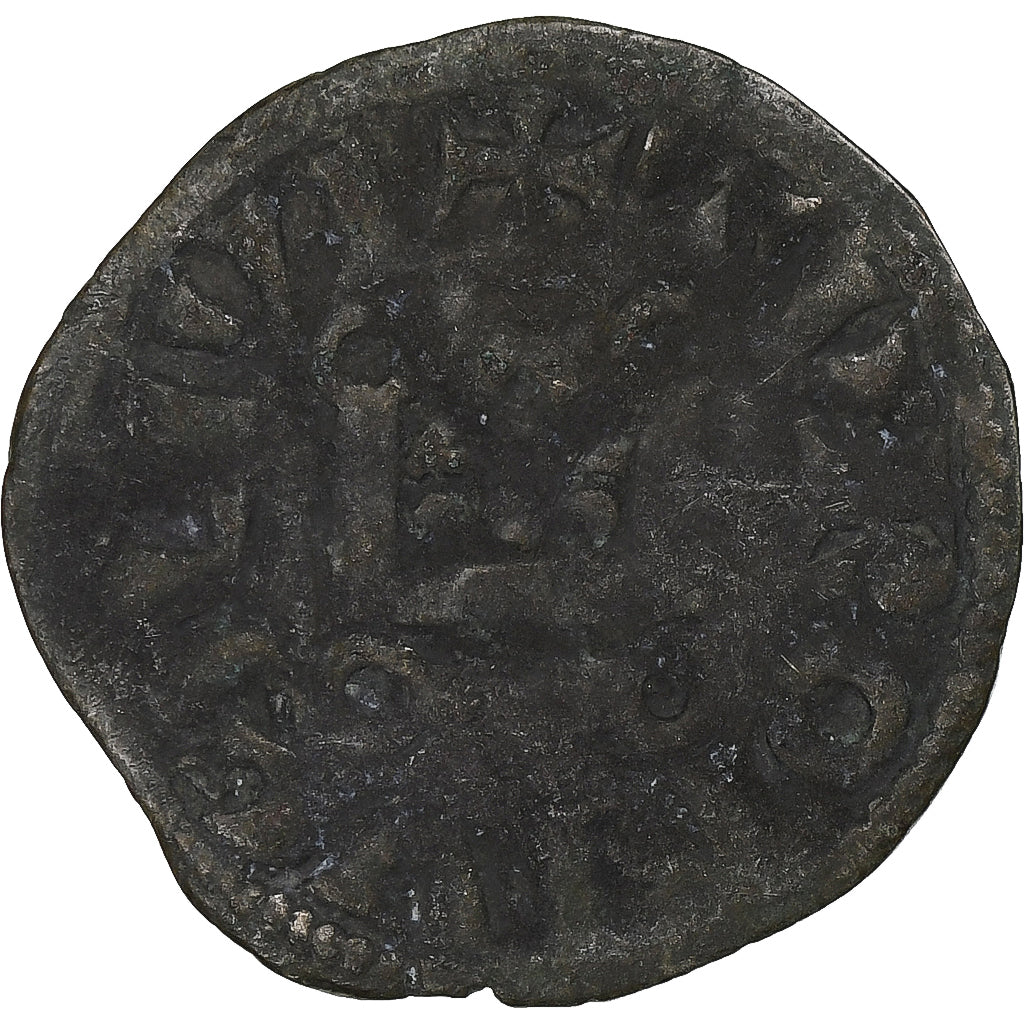 França, Louis VIII-IX, Denier Tournois, 1223-1244, Lingote, VF(20-25)