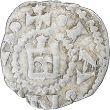 STATI ITALIANI, Republic of Genoa, Denaro, 1139-1339, Genoa, Biglione, MB+