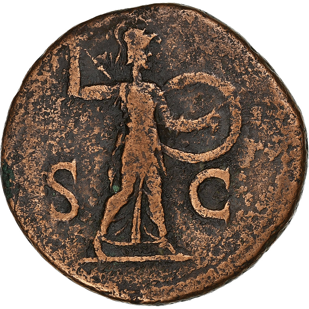 Claudius, Dupondius, 41-50, Rome, Bronzo, MB+, RIC:100