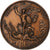 Francia, medalla, Henri V, Naissance du Comte de Chambord, 1820, Bronce, MBC+
