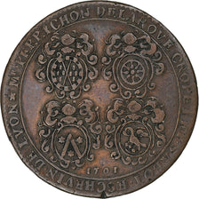 Frankreich, betaalpenning, Échevins de Lyon, Perrichon, De Laroue, Cropet &