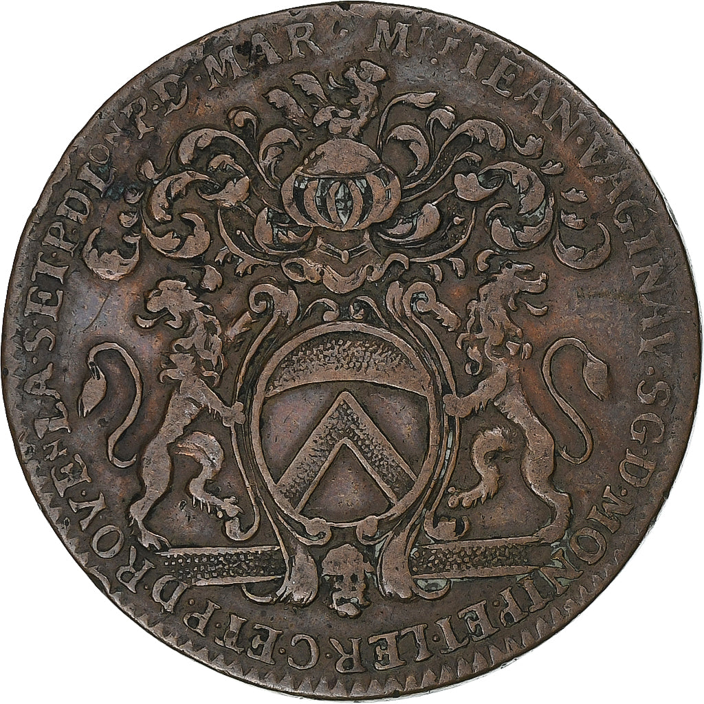 Frankreich, betaalpenning, Échevins de Lyon, Perrichon, De Laroue, Cropet &