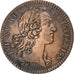 Frankreich, betaalpenning, Louis XV, Extraordinaire des Guerres, 1749, Kupfer