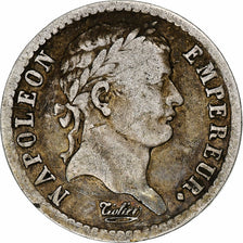 France, Napoleon I, Demi Franc, 1812, Paris, Silver, VF(30-35), Gadoury:399