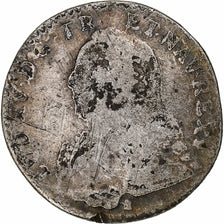 Francia, Louis XV, 1/10 Écu aux branches d'olivier, 1729, Bordeaux, Argento