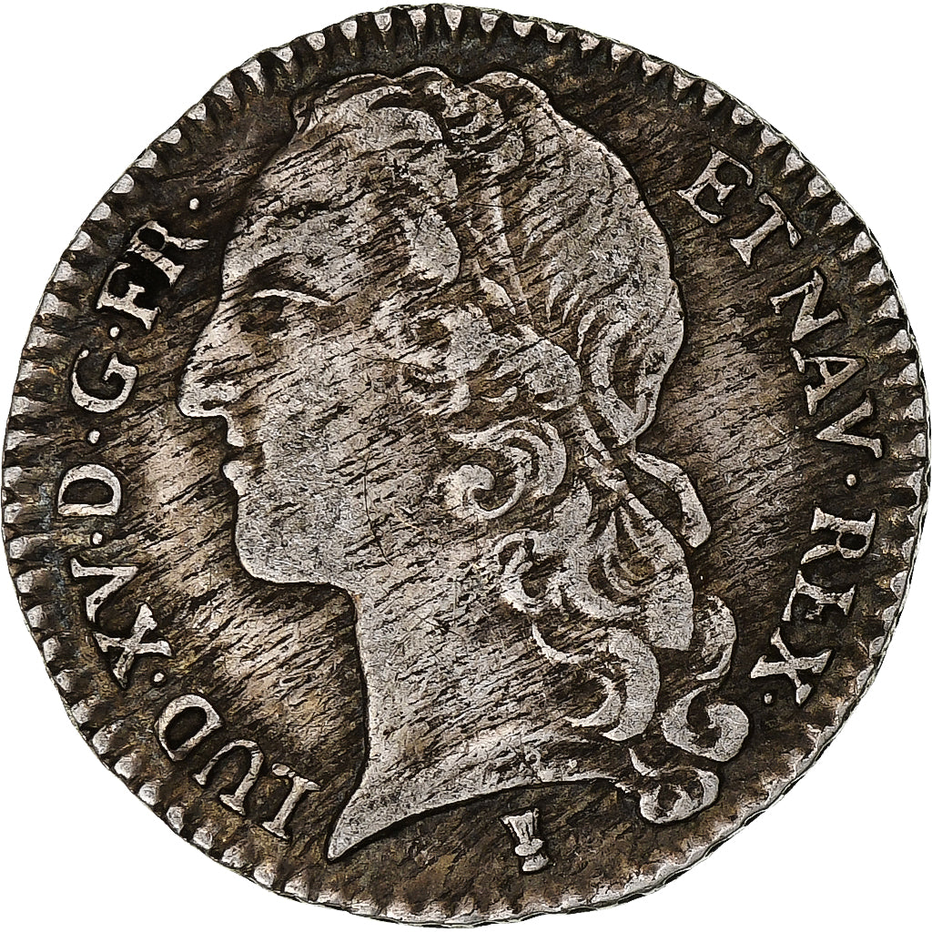 Frankrijk, Louis XV, 1/10 Écu au bandeau, 1741, Rennes, Zilver, FR+