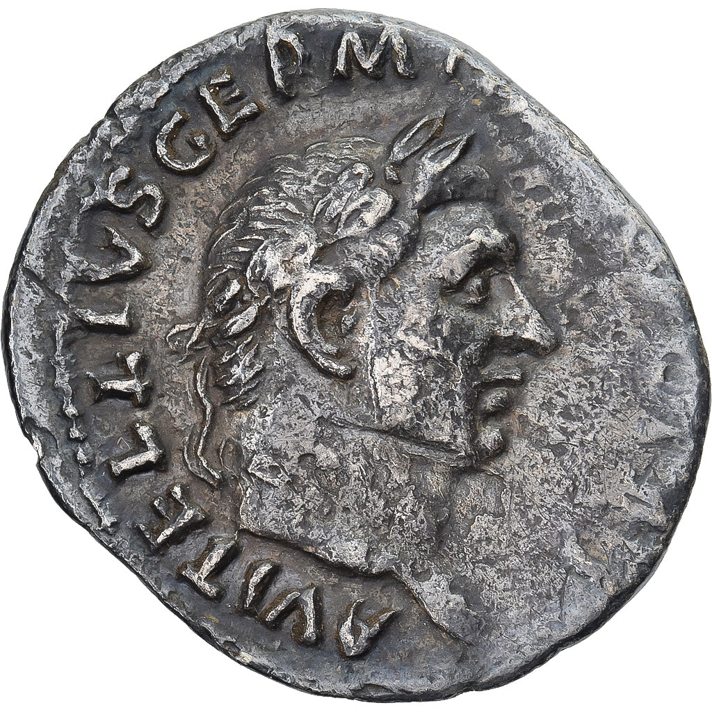 Vitellius, Denarius, 69, Rome, Silver, AU(50-53), RIC:107