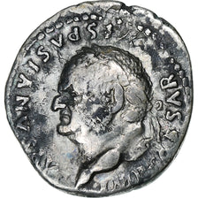 Vespasian, Denarius, 77-78, Rome, Silver, EF(40-45), RIC:944