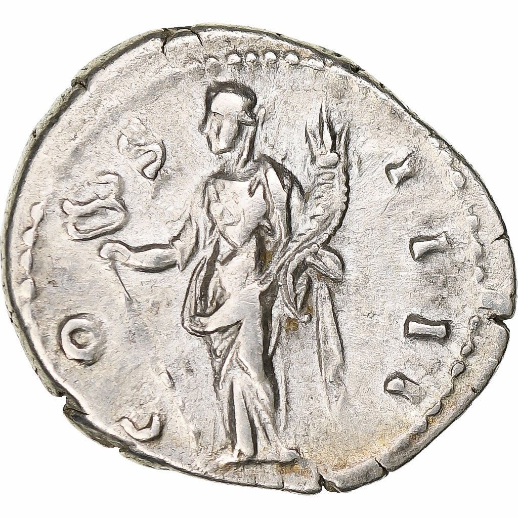 Antoninus Pius, Denarius, 150-151, Rome, Prata, EF(40-45), RIC:193