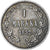 Finlande, Alexander III, Markka, 1892, Helsinki, Argent, TTB+, KM:3.2