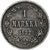 Finlande, Alexander III, Markka, 1892, Helsinki, Argent, TTB+, KM:3.2
