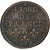 França, Louis XIV, Liard de France, 1657, Nîmes, Cobre, VF(20-25)