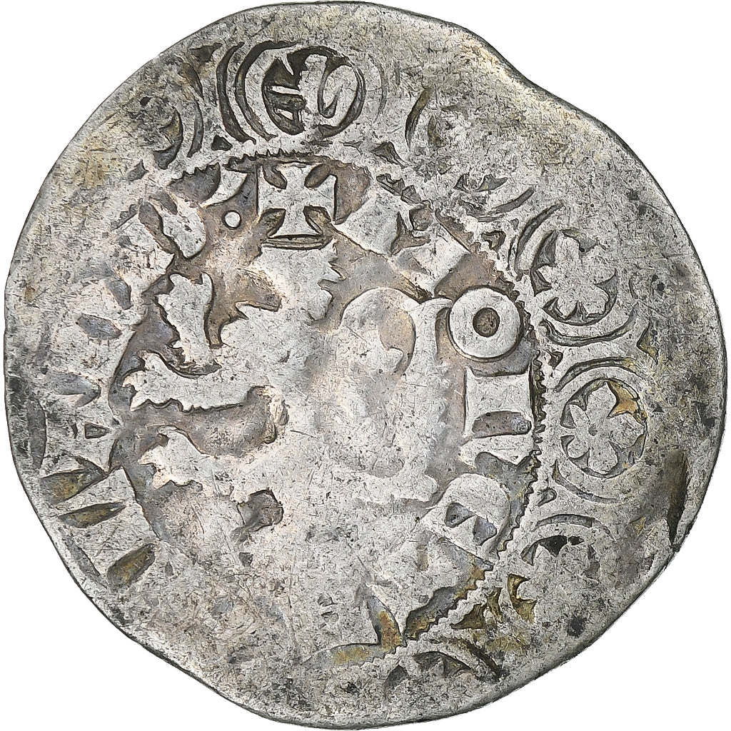 France, comté de Flandre, Louis II de Mâle, Gros compagnon au lion, 1346-1384