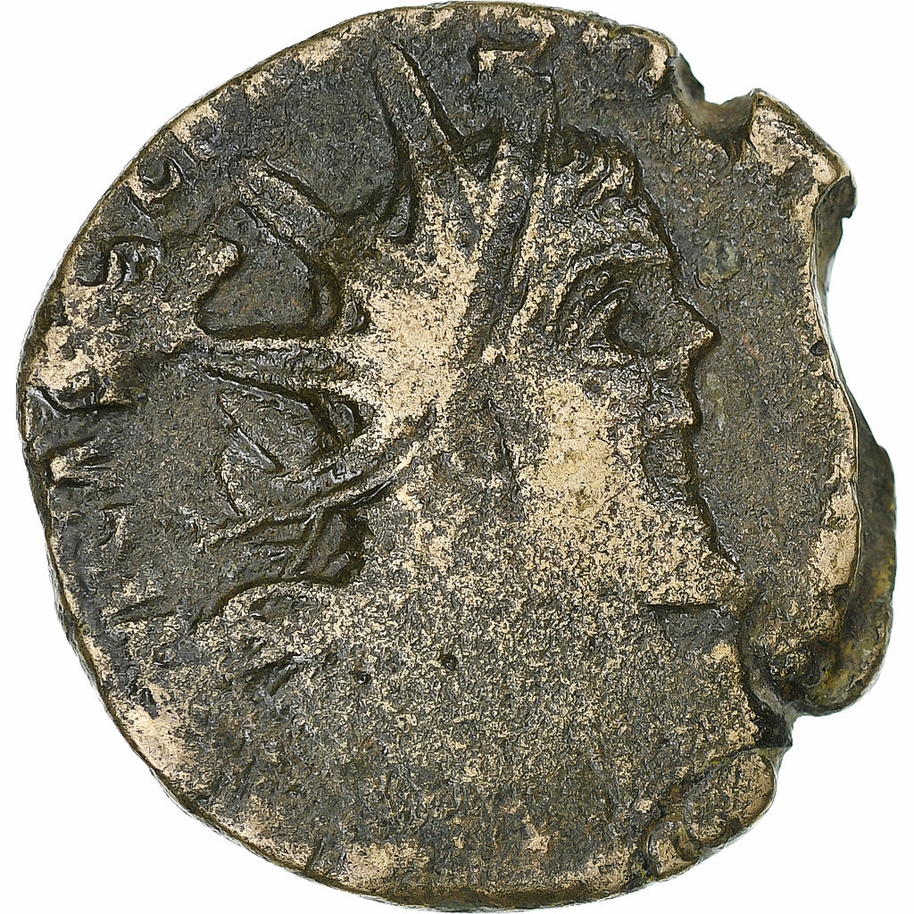 Postumus, Double Sestertius, 3rd century AD, Barbaric imitation, Bronzo, MB+