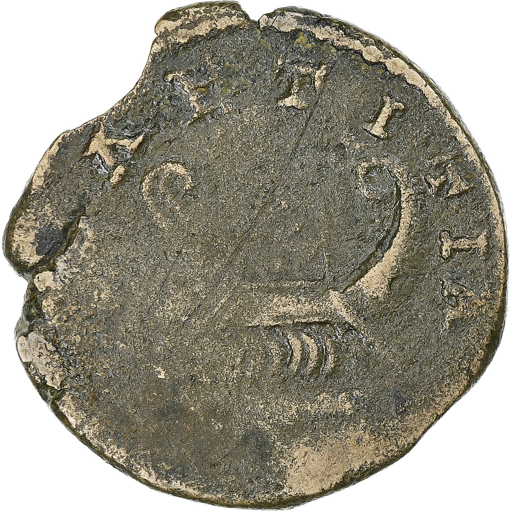 Postumus, Double Sestertius, 3rd century AD, Barbaric imitation, Bronzo, MB+
