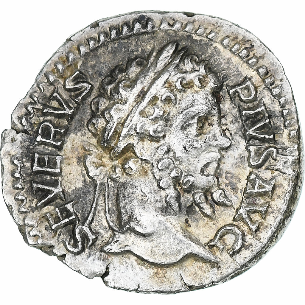 Septimius Severus, Denarius, 202-210, Rome, Prata, AU(55-58), RIC:266