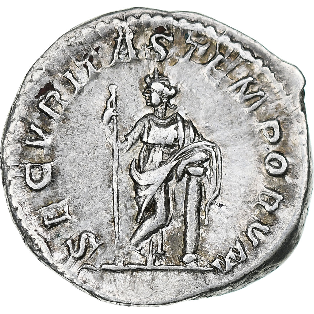 Macrinus, Denarius, 217-218, Rome, Srebro, AU(50-53), RIC:92b