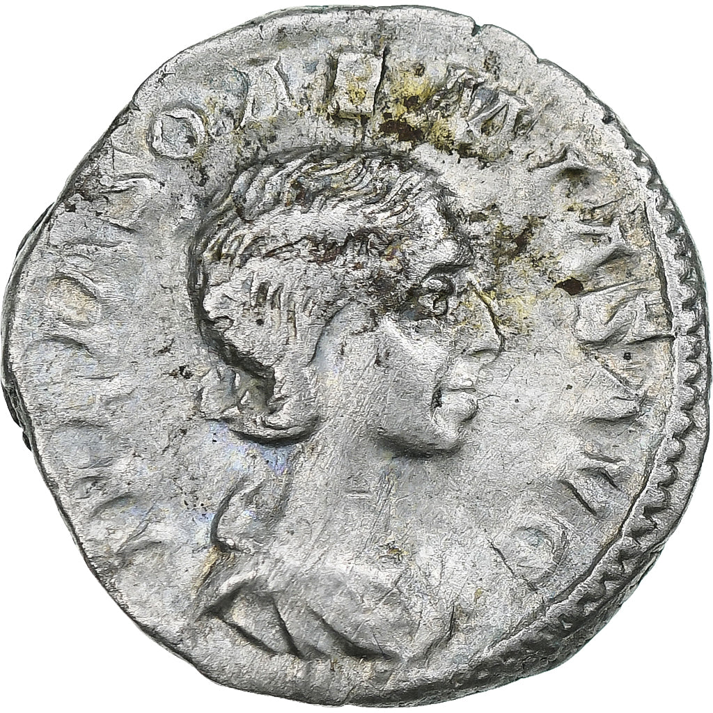 Julia Soaemias, Denarius, 218-222, Rome, Srebro, EF(40-45), RIC:241