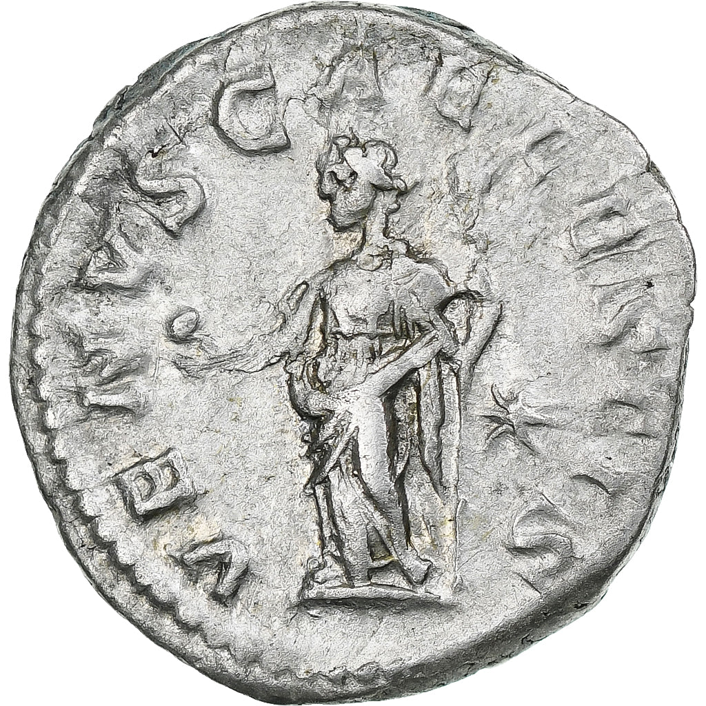 Julia Soaemias, Denarius, 218-222, Rome, Srebro, EF(40-45), RIC:241