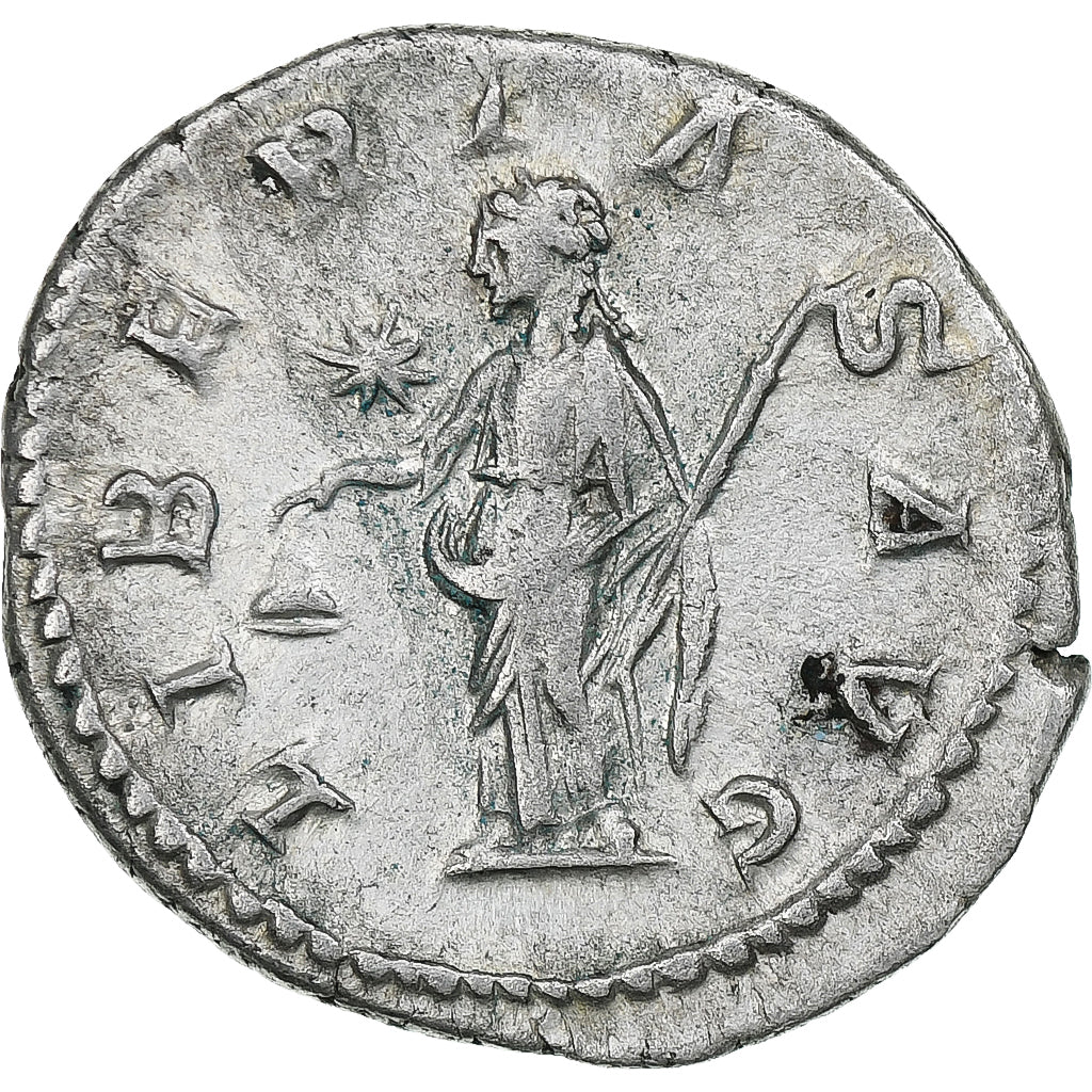 Elagabalus, Denarius, 218-222, Rome, Prata, EF(40-45), RIC:107b