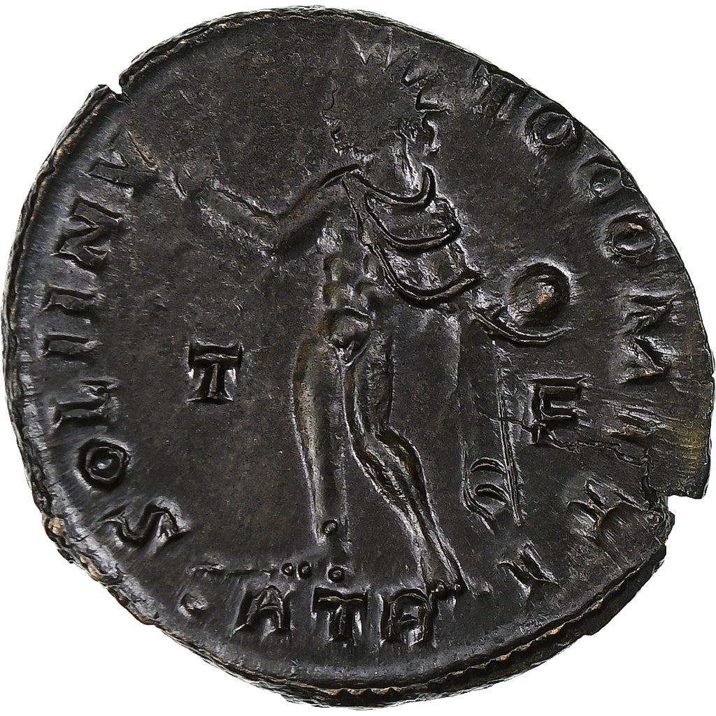 Constantine I, Follis, 317, Trier, Bronze, AU(55-58), RIC:135
