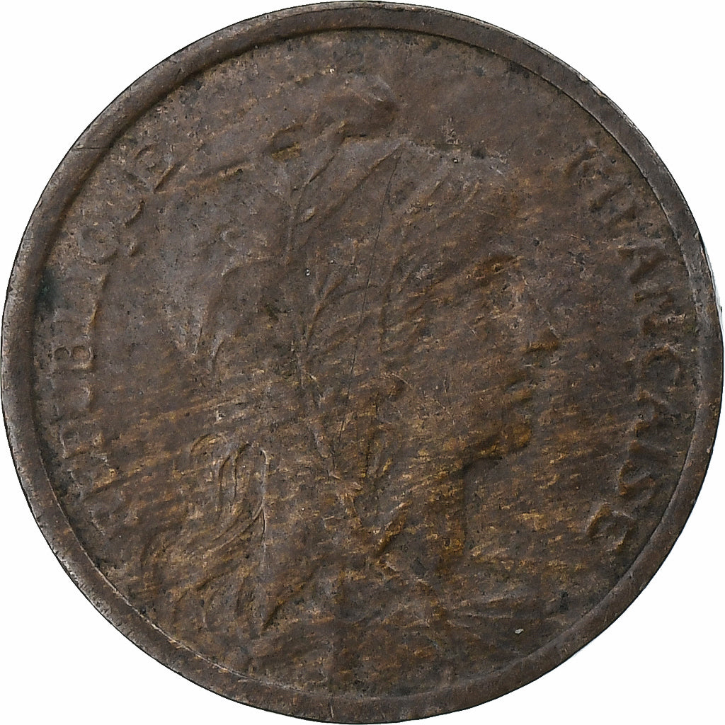 Francja, 1 Centime, Dupuis, 1904, Paris, Brązowy, EF(40-45), Gadoury:90, KM:840