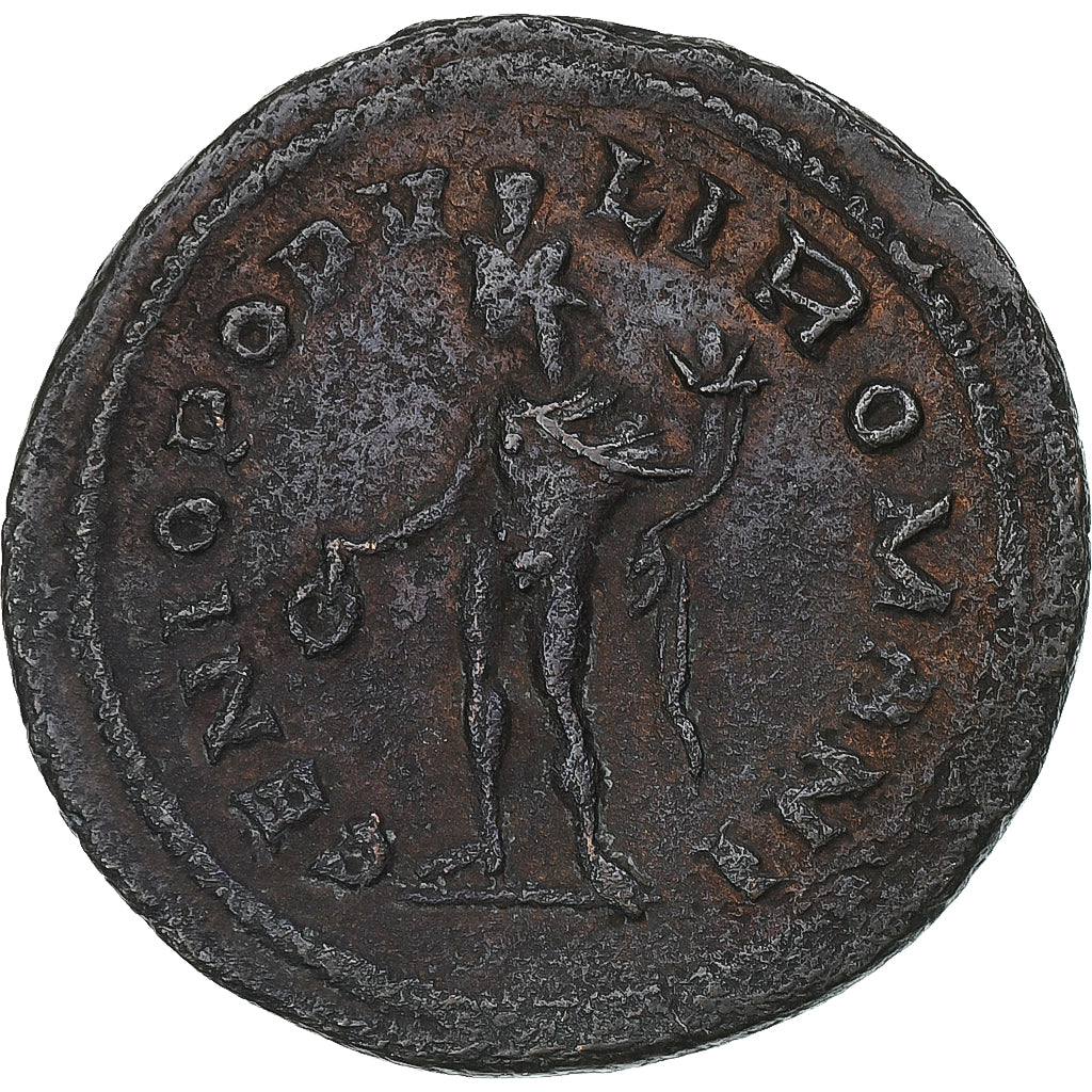 Diocletianus, Follis, 300-305, London, Bronzen, ZF