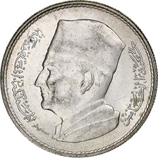 Marocco, Mohammed V, Dirham, AH 1380/1960, Paris, Argento, BB+, KM:55