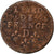 France, Louis XIV, Liard de France, 1656, Vimy, Copper, VF(20-25), C2G:62