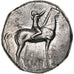Calabrië, Stater, ca. 302-280 BC, Tarentum, Zilver, PR, HN Italy:960
