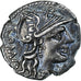 Minucia, Denarius, 135 BC, Rome, Prata, EF(40-45), Crawford:242/1