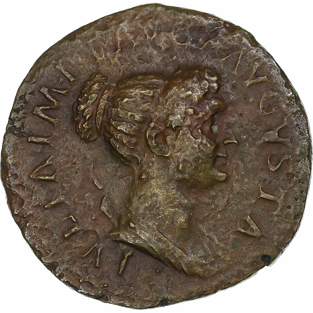 Julia Titi, Dupondius, 80-81, Rome, Bronzo, BB, RIC:398
