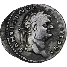 Domitian, Denarius, 76-77, Rome, Silver, EF(40-45), RIC:921