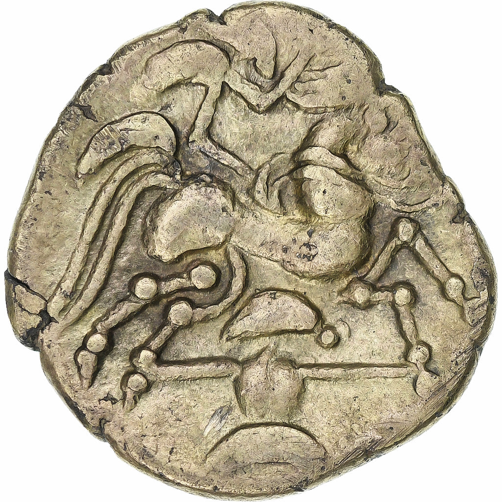 Veneti, Namnetes, Statère à la croix, 2nd-1st century BC, Electro, MBC