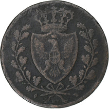 Italie, Carlo Felice, 5 Centesimi, 1826, Turin, Cuivre, TB+