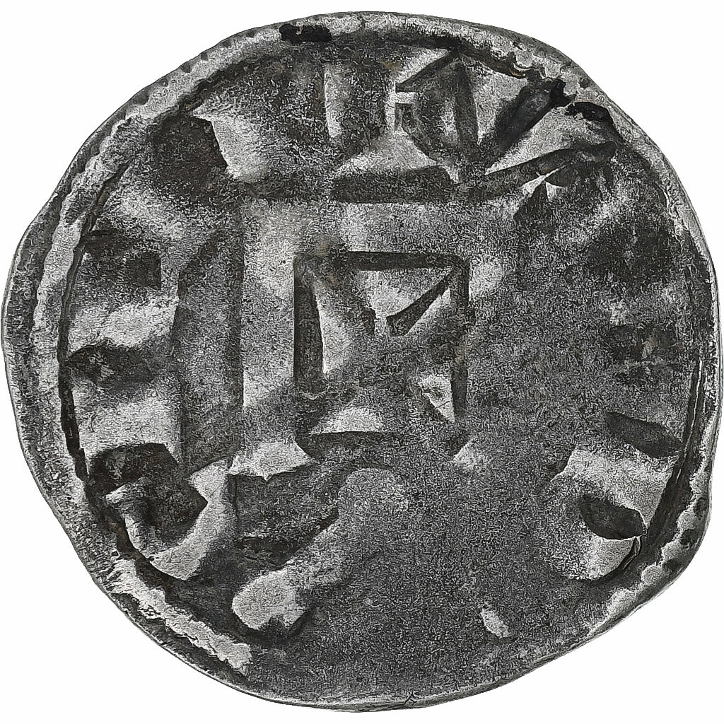 France, Vendômois, Jean III de Vendôme, Denier, 1209-1217, Vendôme, Billon