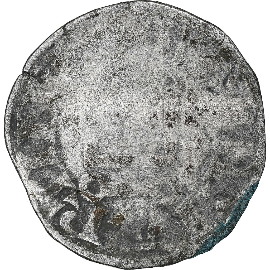 Francia, Philip II, Denier Tournois, 1180-1223, Saint-Martin de Tours, Biglione