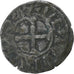 Francia, Philip II, Denier Tournois, 1180-1223, Saint-Martin de Tours, Biglione