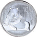 China, 10 Yüan, 1 oz, Panda, 2015, Proof, Srebro, MS(65-70)