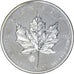 Canadá, Elizabeth II, 5 dollars, 1 oz, Maple Leaf, 2011, Ottawa, Proof, Prata