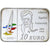 Frankrijk, 10 Euro, Georges Braque, Proof, Colorized, 2010, MDP, Zilver, UNC-