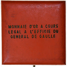 Chad, 10000 Francs, Général De Gaulle, 1970, Monnaie de Paris, Proof, Gold