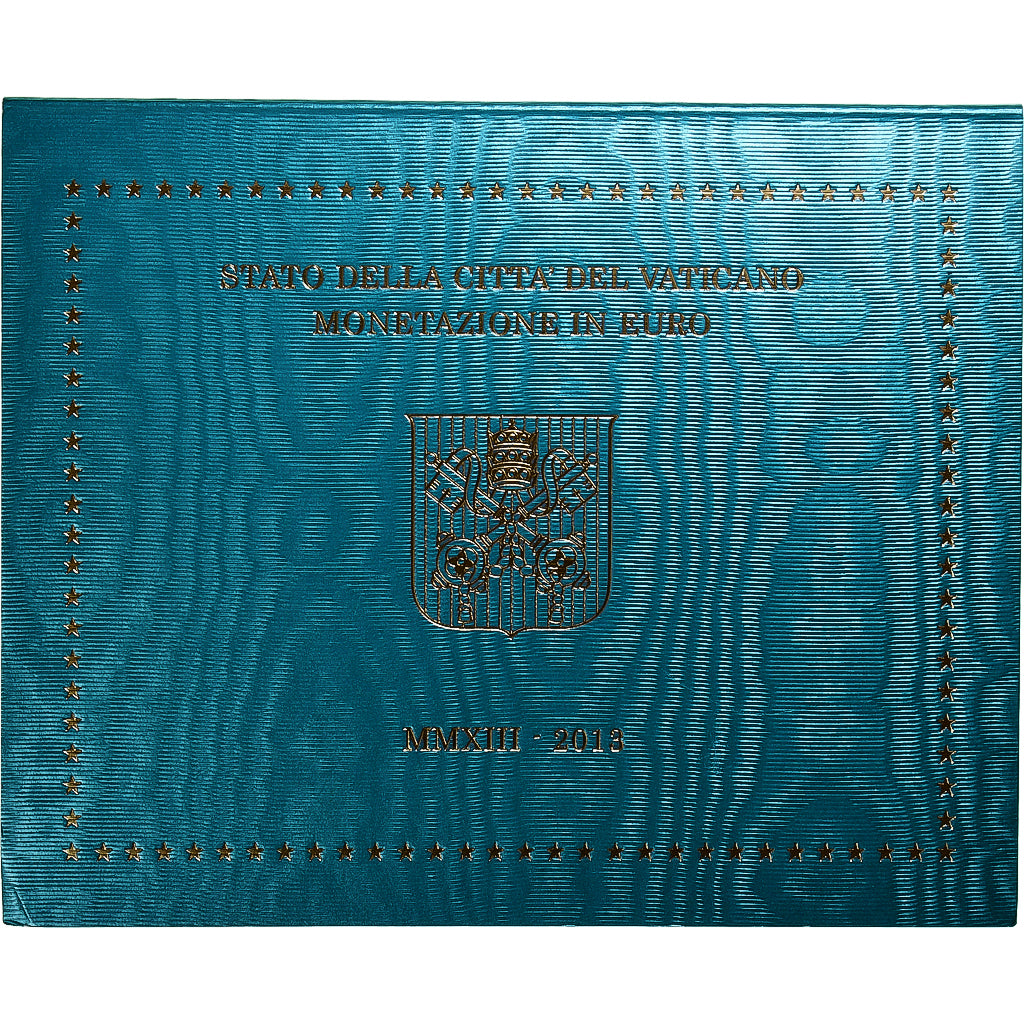 PAŃSTWO WATYKAŃSKIE, Pope Benedict XVI, Set 1 ct. - 2 Euro, BU, 2013, Rome