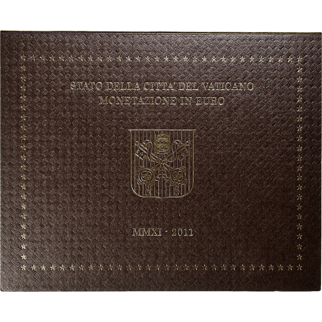 Watykan, Benedict XVI, Set 1 ct. - 2 Euro, 2011, Rome, ND, MS(65-70)