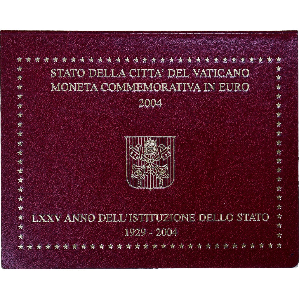 Vatican, 2 Euro, 75 ème anniversaire de la Fondation de l'Etat du Vatican
