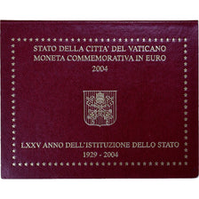 Vatican, 2 Euro, 75 ème anniversaire de la Fondation de l'Etat du Vatican